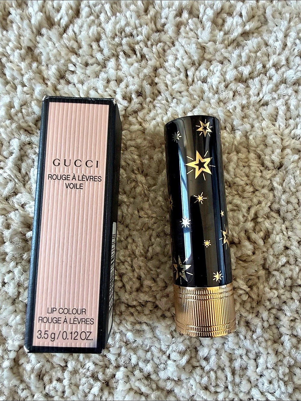 Gucci Rouge à Lèvres Gothique Metallic Lipstick Pink